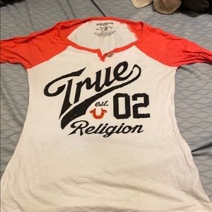 Long sleeve true religion shirt